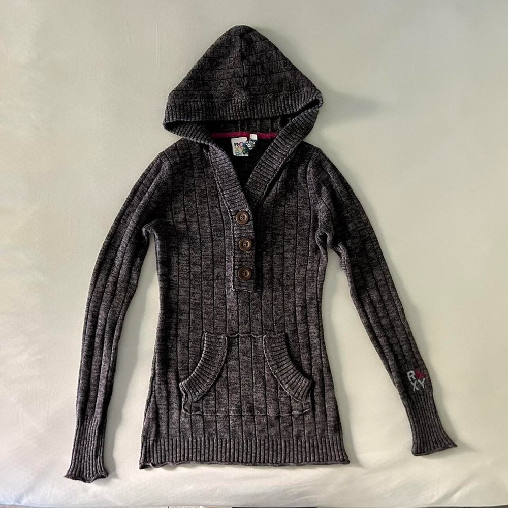 Y2k Roxy Henley Sweater